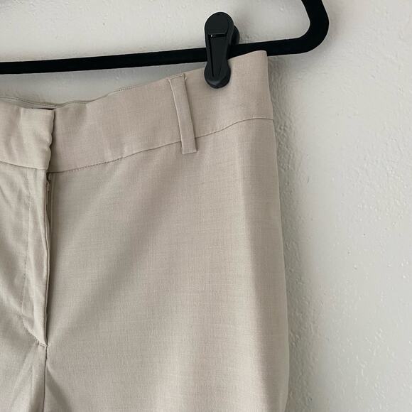 H&M Tapered Leg Slacks Light Beige Size 6 - Picture 2 of 6